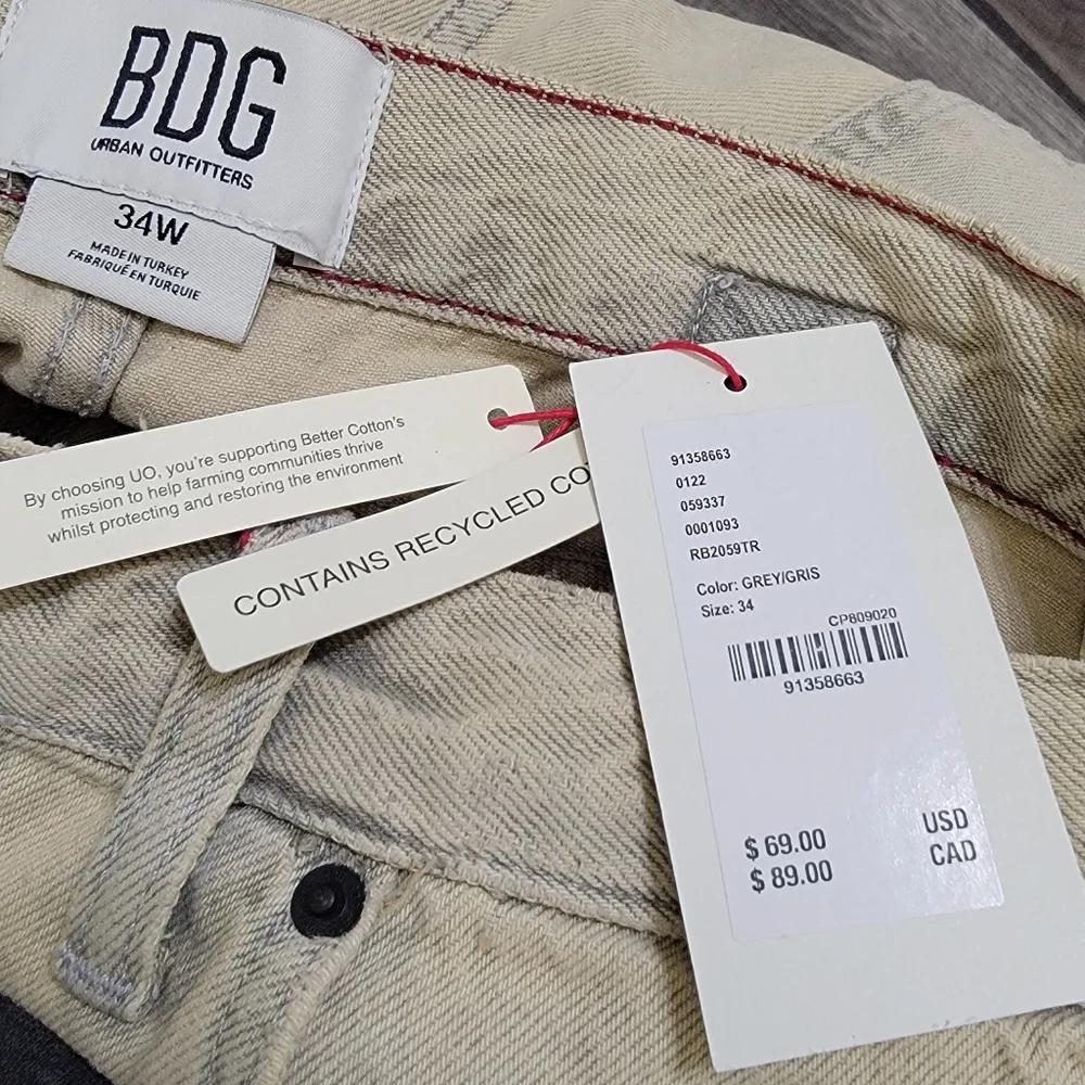 BDG Logan Loose Boyfriend Casual Pants - Picture 12 of 13